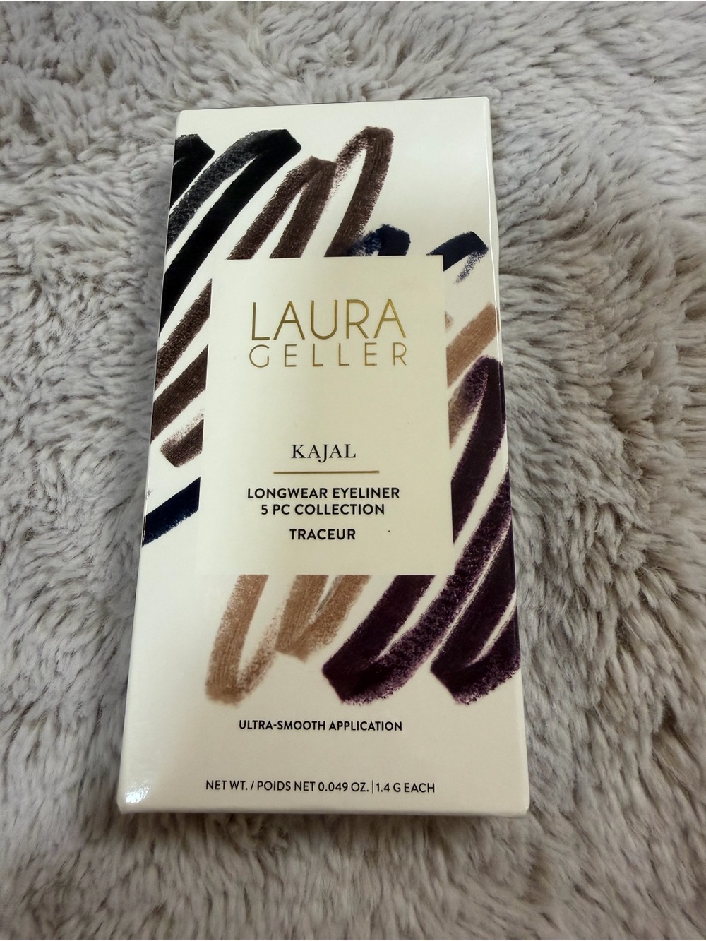 Laura Geller Kajal Longwear Eyeliner Set — Black, Brown, Navy, Taupe, Plum